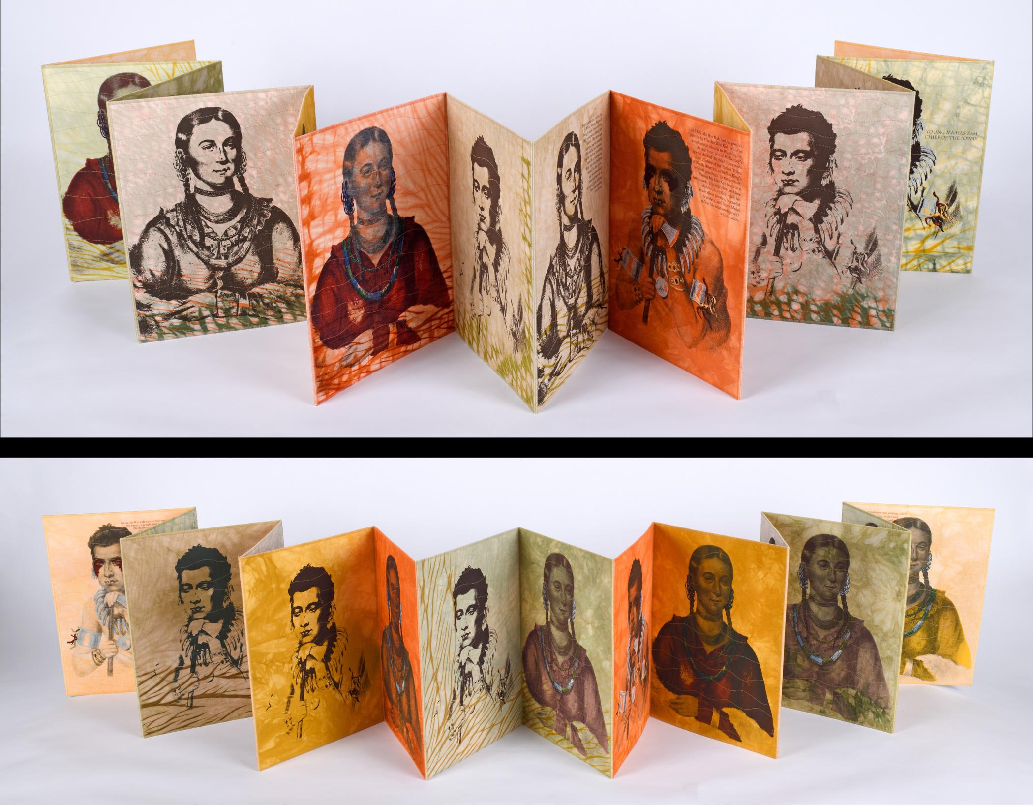 White House Guest Book SAQA Studio Art Quilt Associates